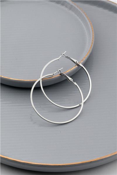 Halka Küpe Silver