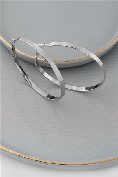 Halka Küpe Silver