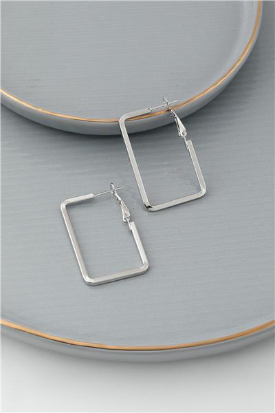 Halka Küpe Silver