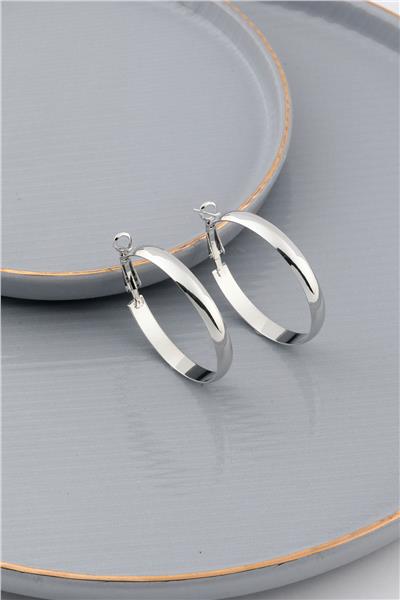 Halka Küpe Silver