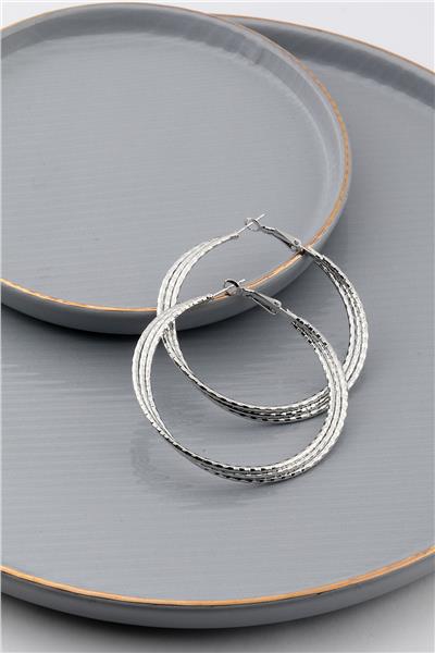 Halka Küpe Silver