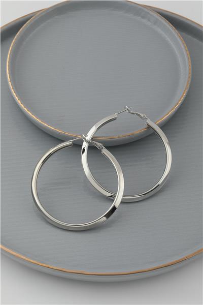 Halka Küpe Silver