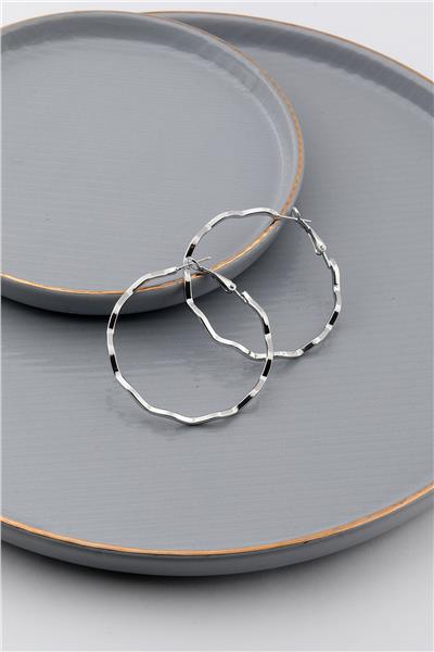 Halka Küpe Silver