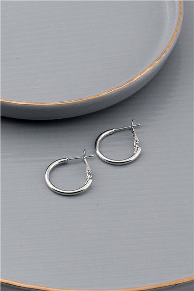 Halka Küpe Silver