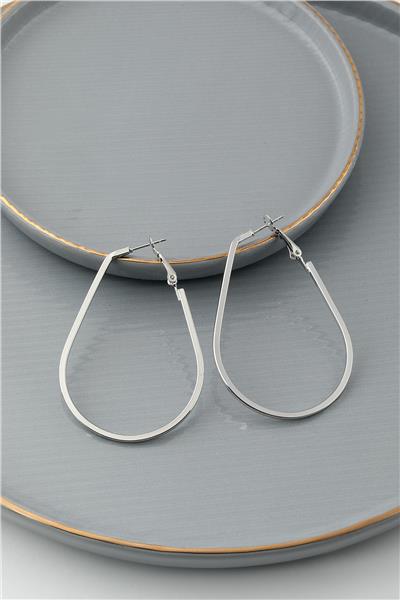 Halka Küpe Silver