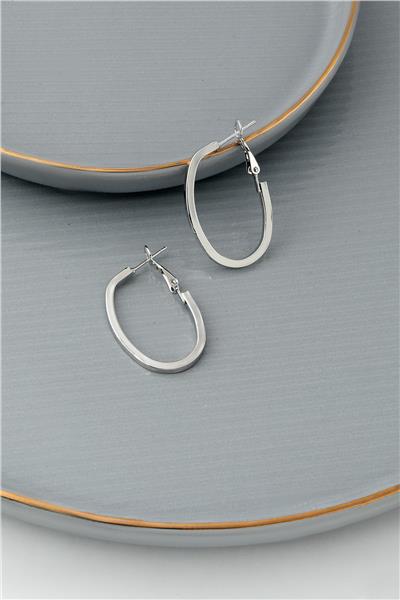 Halka Küpe Silver