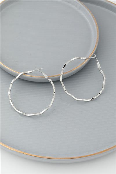 Halka Küpe Silver
