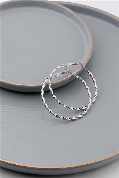 Halka Küpe Silver