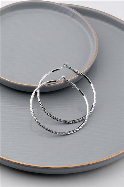 Halka Küpe Silver