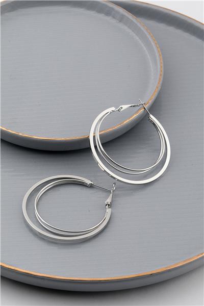 Halka Küpe Silver