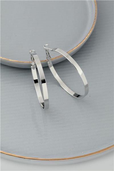 Halka Küpe Silver