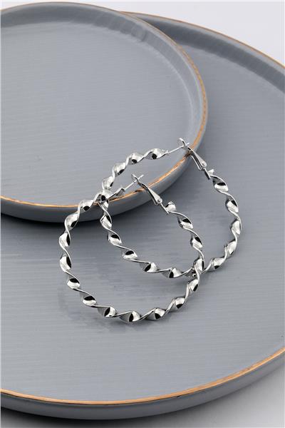 Halka Küpe Silver