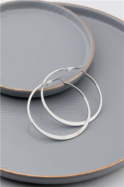 Halka Küpe Silver