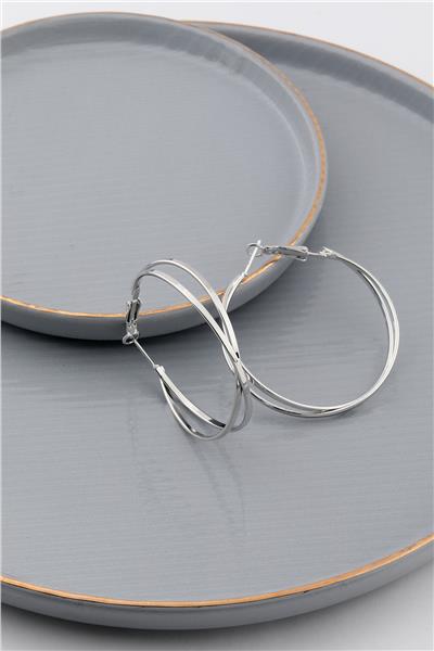 Halka Küpe Silver