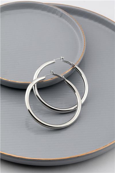 Halka Küpe Silver