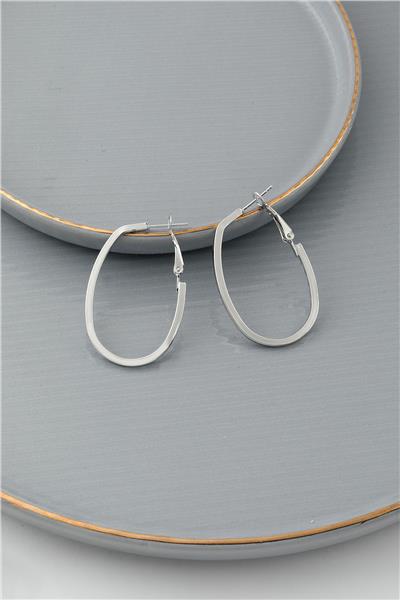 Halka Küpe Silver