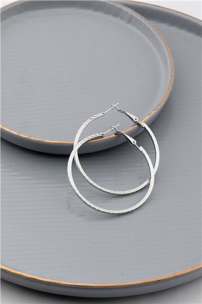 Halka Küpe Silver