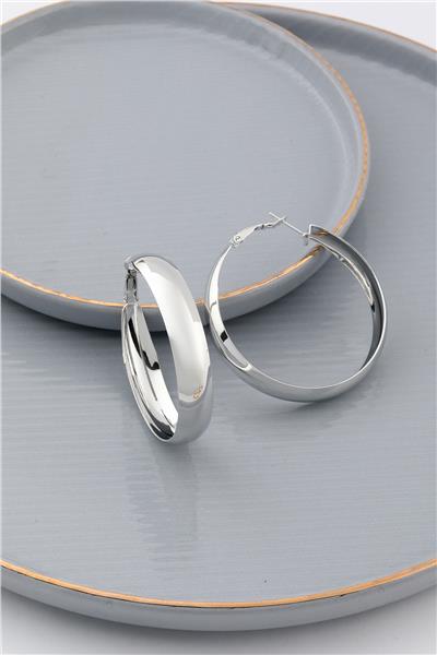 Halka Küpe Silver