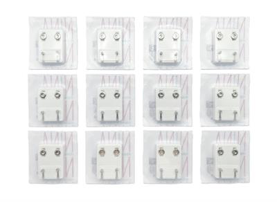 Taşlı Kulak Delme Küpesi 12li