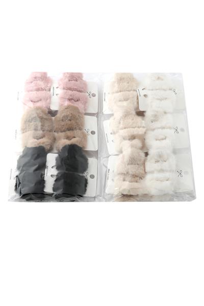 Peluş Mandal Toka 12 Adet