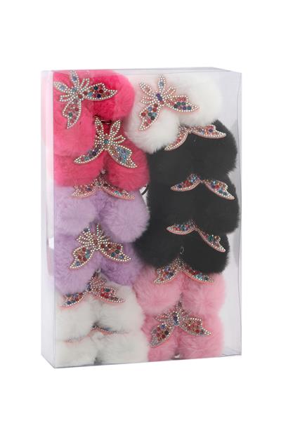 Peluş Anahtarlık 12li