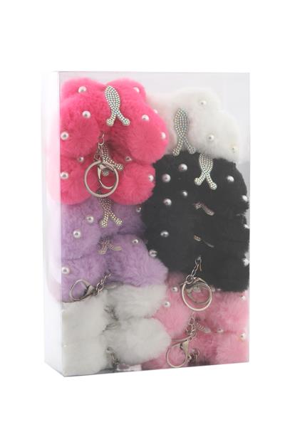 Peluş Anahtarlık 12li