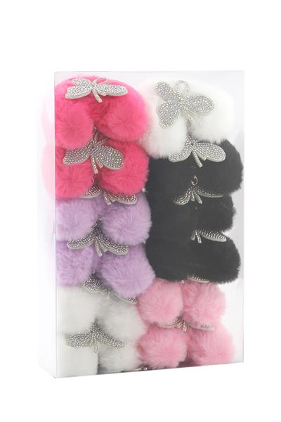 Peluş Anahtarlık 12li