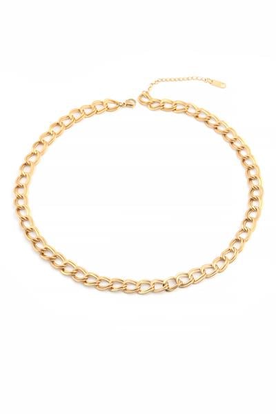 Samanyolu Çelik Kolye GOLD