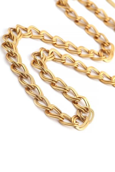 Samanyolu Çelik Kolye GOLD