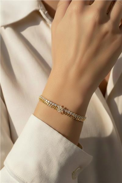 VIP 14K Bileklik GOLD