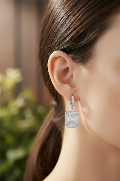 VIP 14K Küpe SILVER