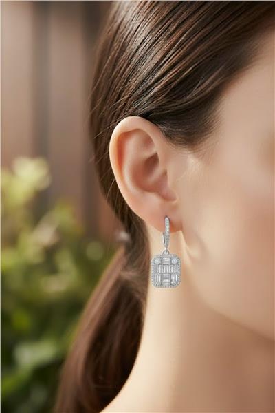 VIP 14K Küpe SILVER