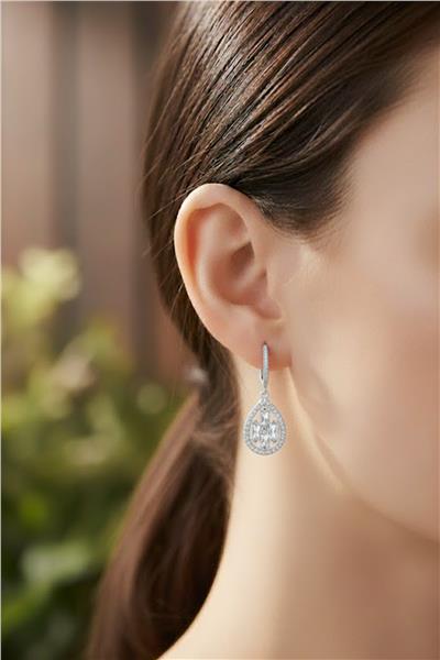 VIP 14K Küpe SILVER