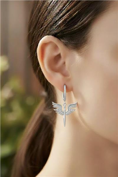 VIP 14K Küpe SILVER