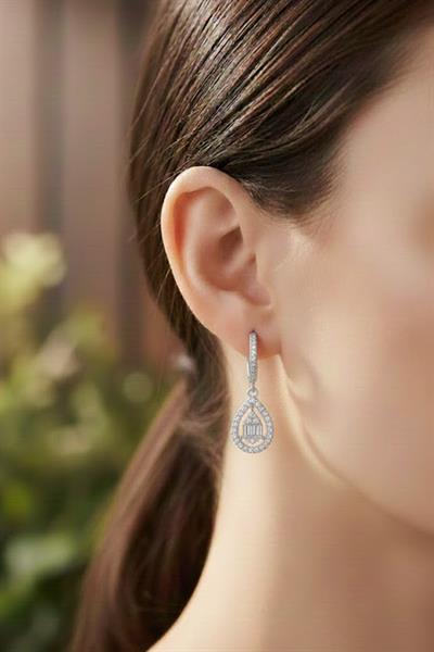 VIP 14K Küpe SILVER