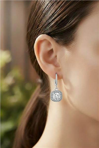 VIP 14K Küpe SILVER