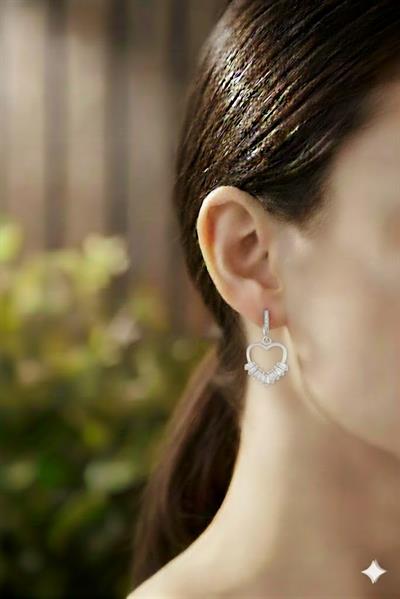 VIP 14K Küpe SILVER