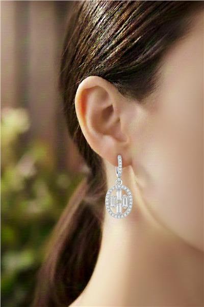 VIP 14K Küpe SILVER