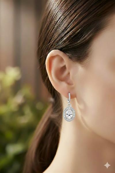 VIP 14K Küpe SILVER