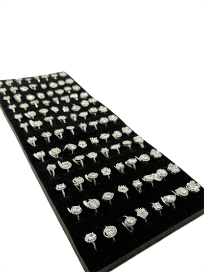 VIP Yüzük MIX 96 Adet SILVER