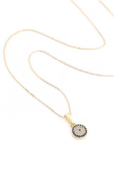 Zirkon Kolye GOLD 45 cm