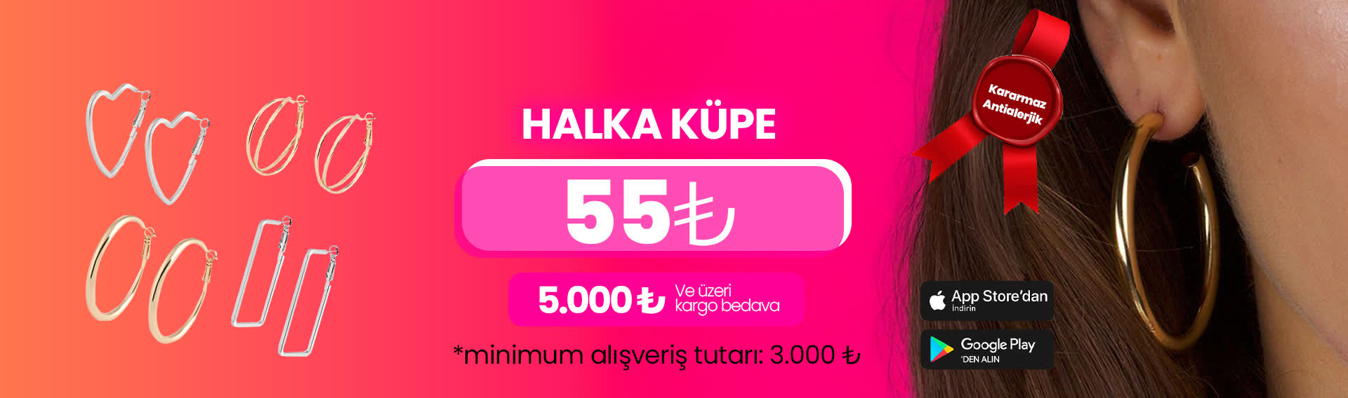 VIP Halka Küpe