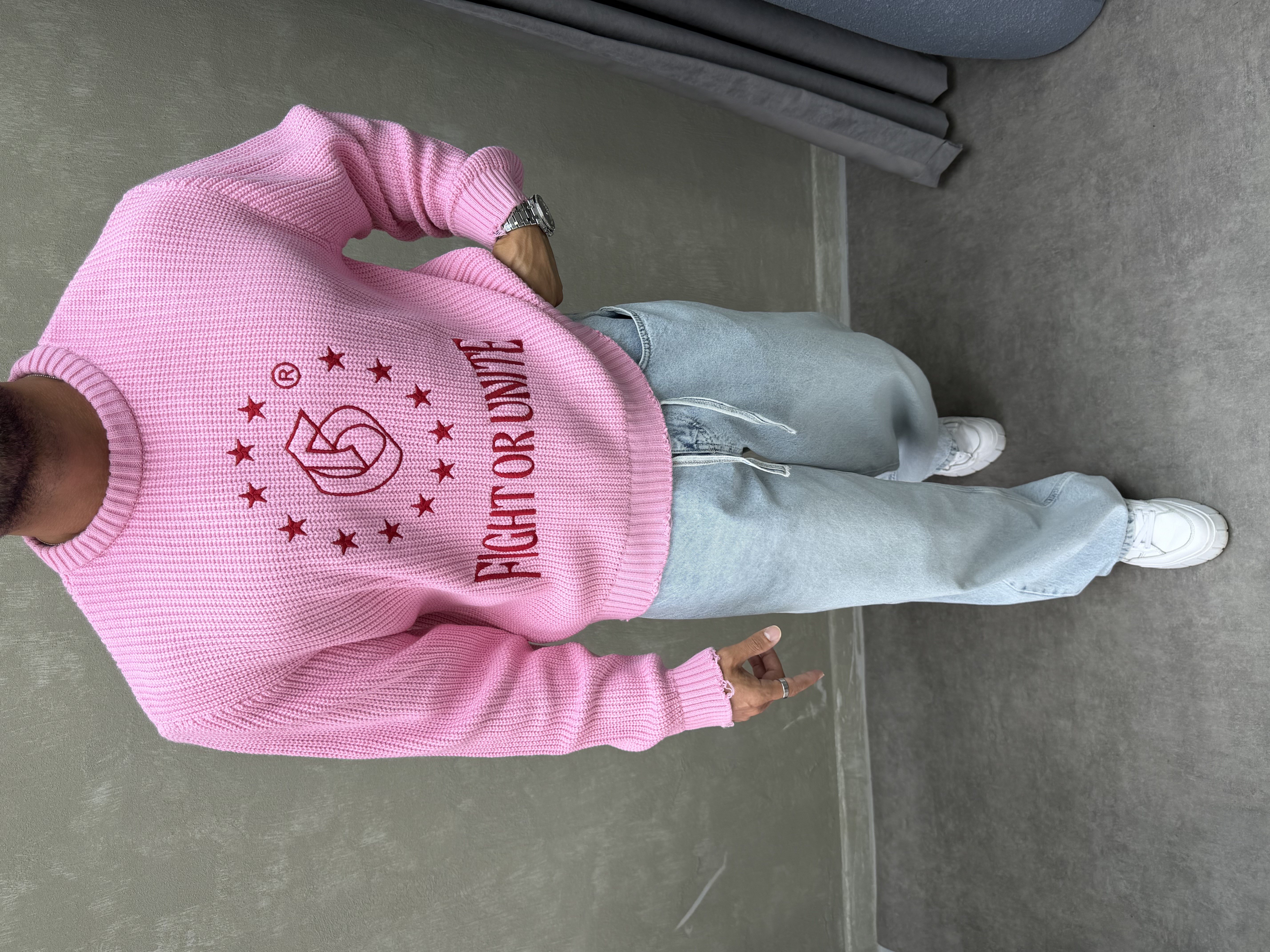 BOXY KALIP OVERSIZE KAZAK PEMBE
