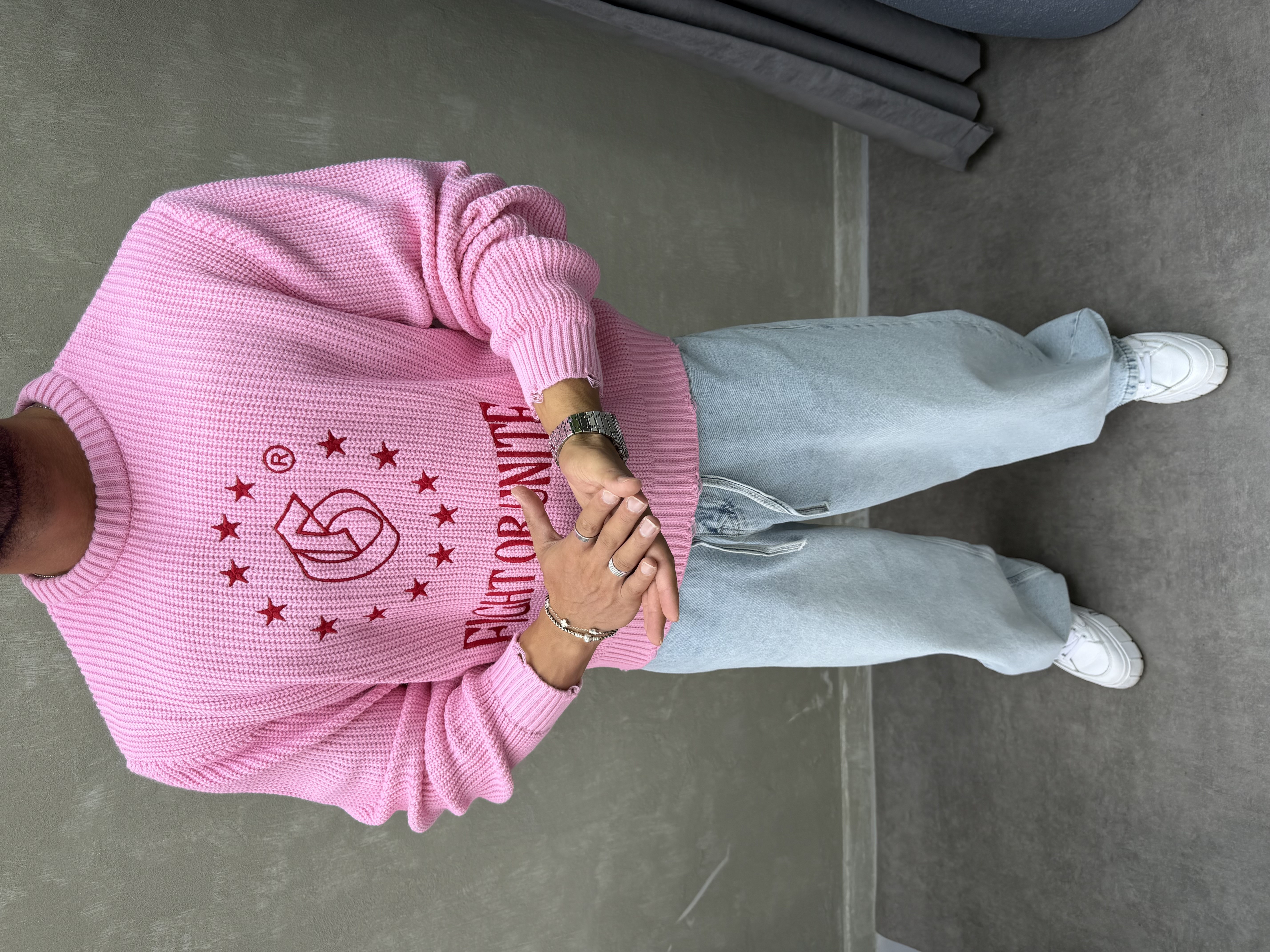 BOXY KALIP OVERSIZE KAZAK PEMBE