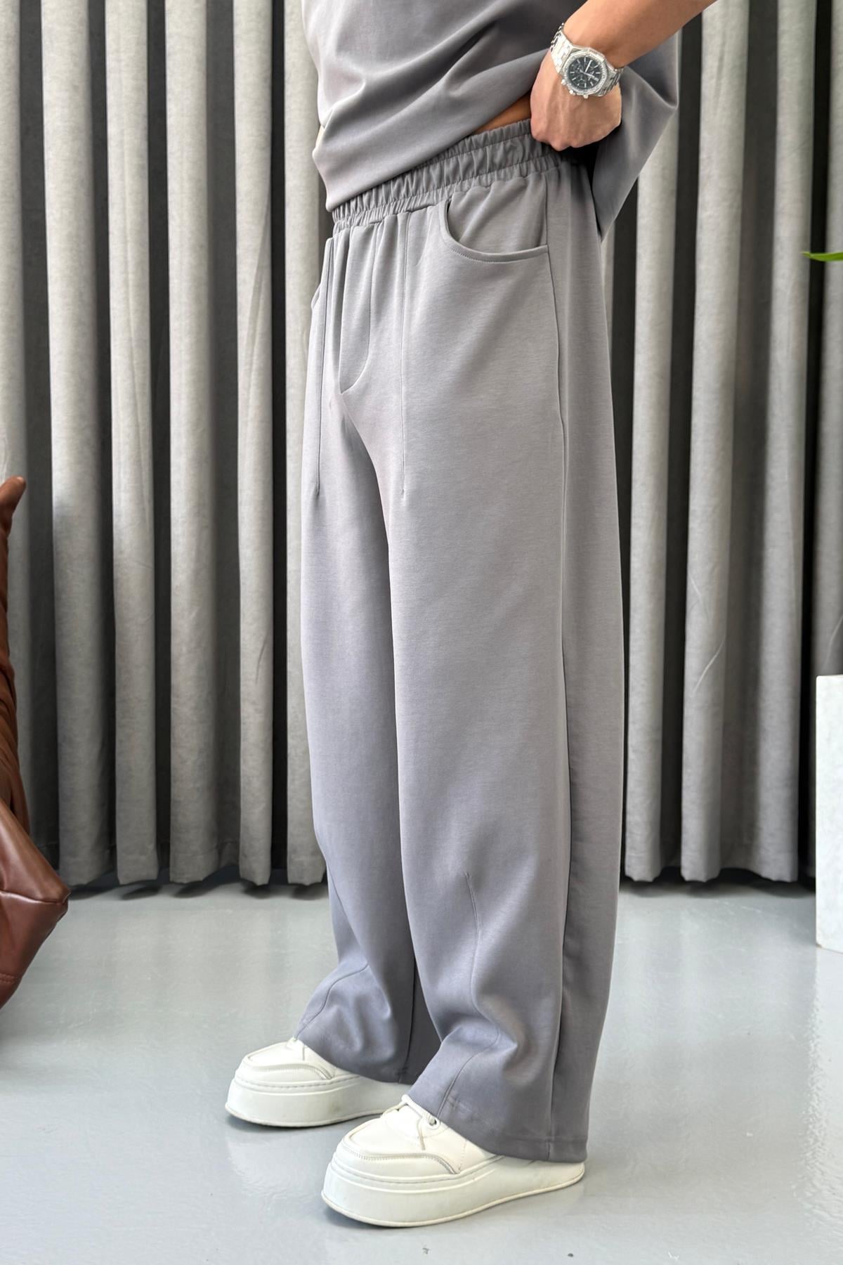 BR OVERSİZE EŞOMAN TAKIMI GRİ