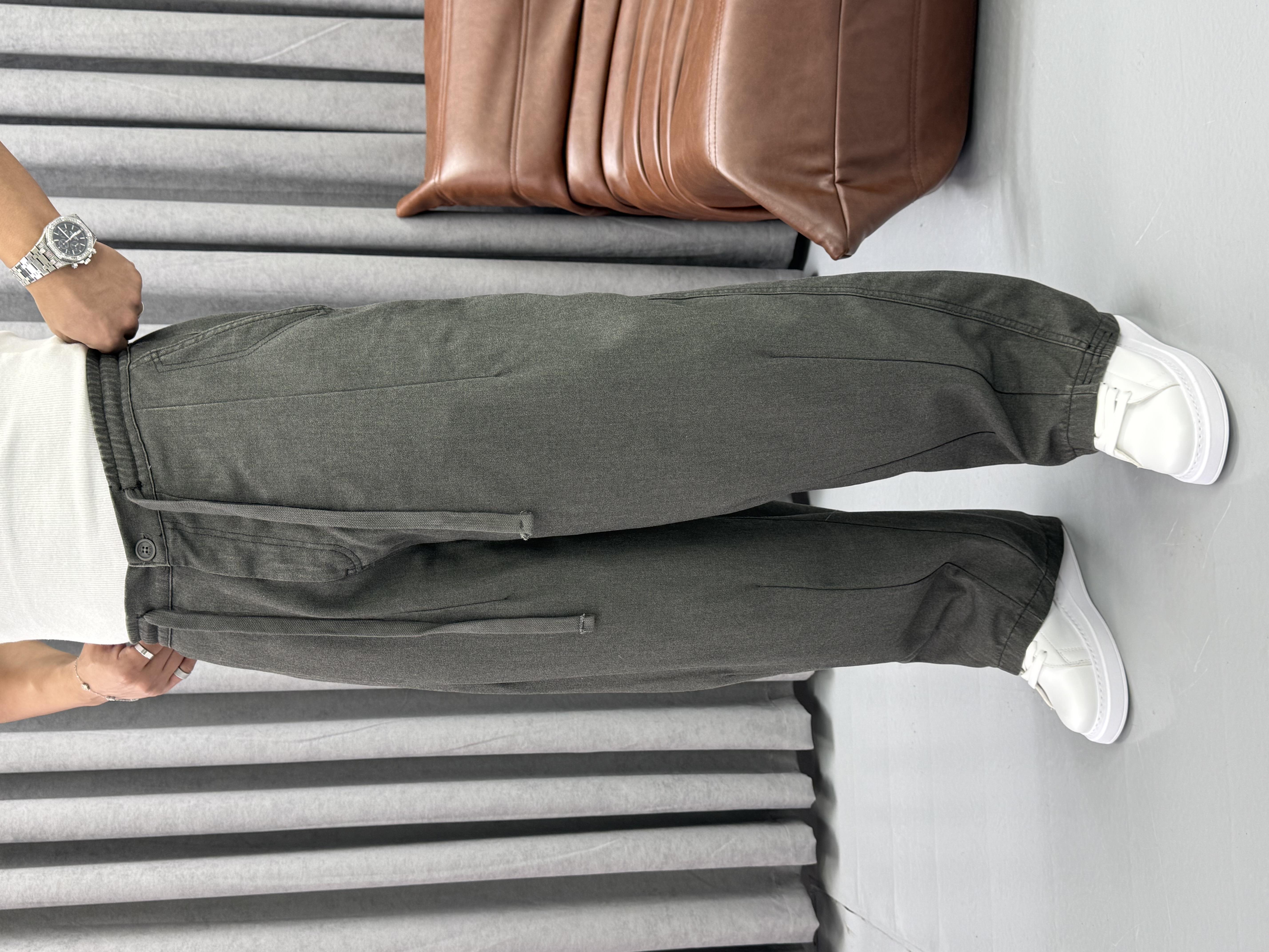 GABARDİN KUMAŞ SÜPER BAGGY FÜME