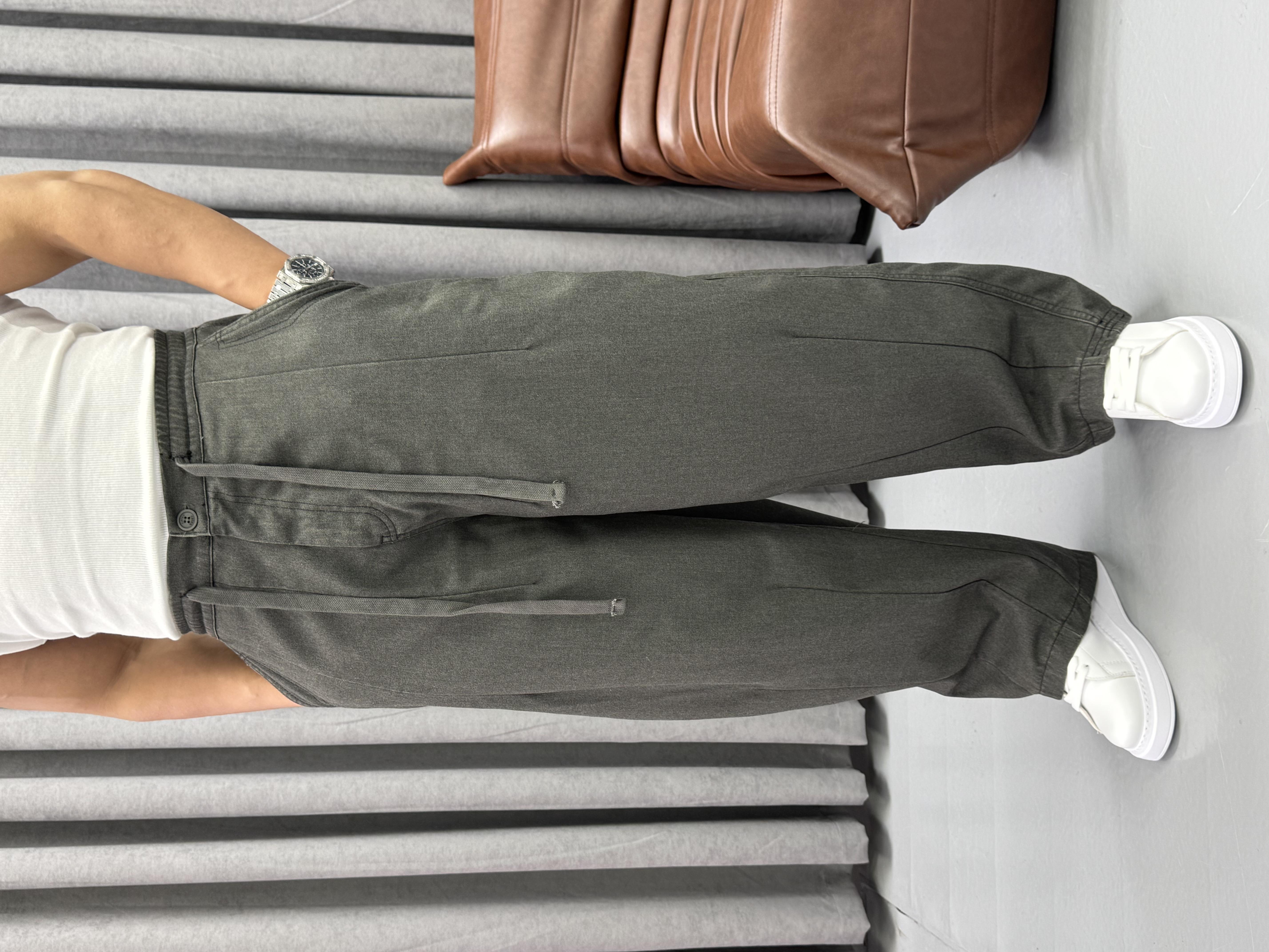GABARDİN KUMAŞ SÜPER BAGGY FÜME