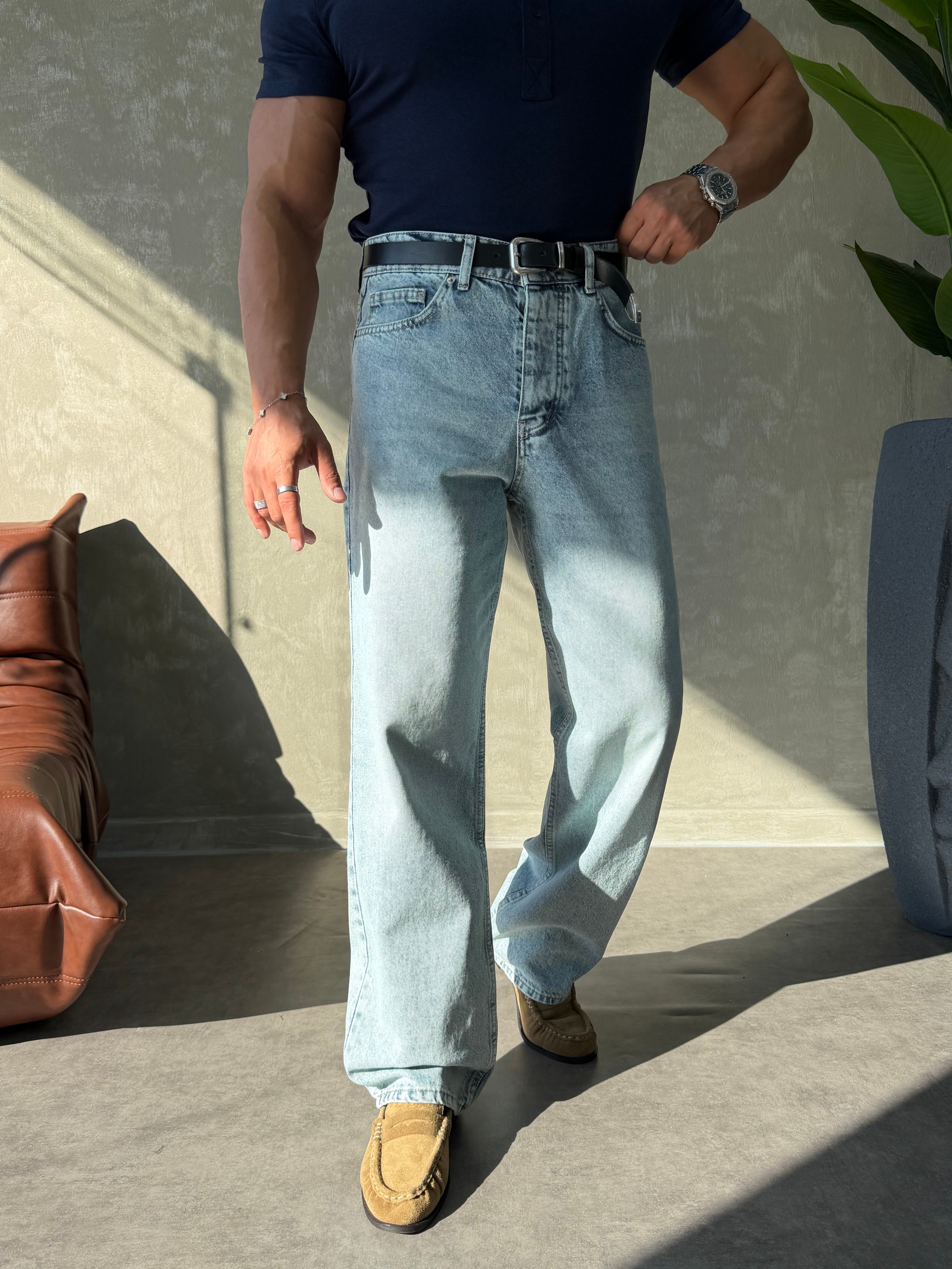 GG PREMİUM SERİ REGULAR FİT JEAN BUZ MAVİ