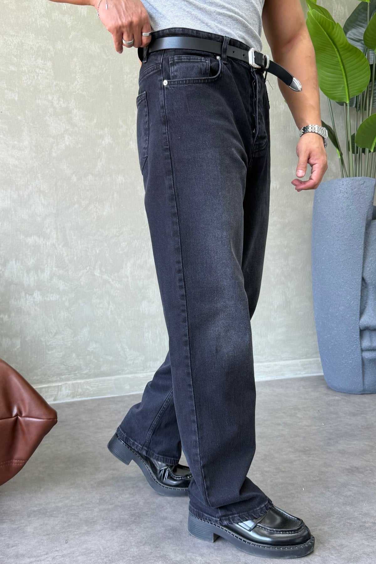 GG PREMİUM SERİ REGULAR FİT JEAN FÜME