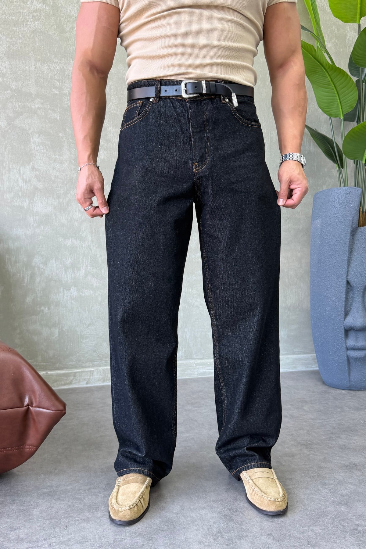 GG PREMİUM SERİ REGULAR FİT JEAN KAHVERENGİ